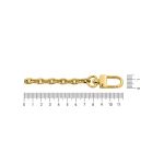 Enfeite Corrente Ouro 15 mm
