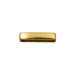 Passador Retangular Ouro 5 mm
