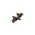 Passador Mulher Maravilha Ouro V 24 mm