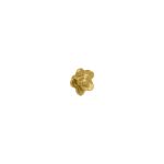 Enfeite Flor Ouro 8 mm