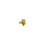 Enfeite Flor Ouro 8 mm