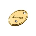Pingente Sucesso Ouro 14 mm