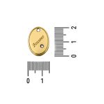 Pingente Sucesso Ouro 14 mm