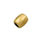 Passador Oval Ouro 9 mm