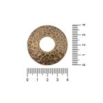 Enfeite Redondo Ouro V 40 mm