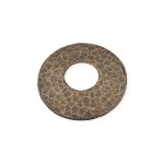 Enfeite Redondo Ouro V 40 mm