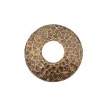 Enfeite Redondo Ouro V 40 mm