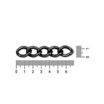 Corrente Groumet Grafite 13 mm