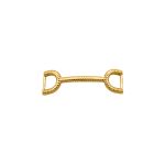 Bridão Texturizado Ouro 23 mm