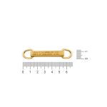 Bridão Pai Nosso Ouro 12 mm