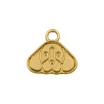 Pingente Cão Ouro 15 mm