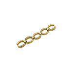 Bridão Texturizado Ouro 17 mm