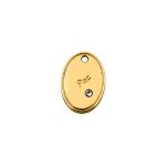 Pingente Paz Ouro 14 mm