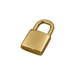 Pingente Cadeado Ouro 20 mm