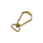 Chaveiro Trapézio Ouro 34 mm