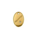 Pingente Esperança Ouro 14 mm