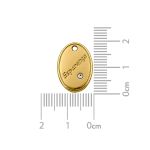 Pingente Esperança Ouro 14 mm
