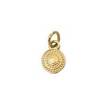 Pingente Medalha Ouro 11 mm