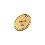 Pingente Amor Ouro 14 mm