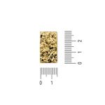 Passador Texturizado Ouro 15 mm