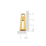 Pingente Puxador Ouro 11 mm