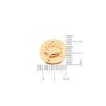 Pingente Trataruga Ouro 21 mm