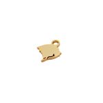 Pingente RS Ouro 15 mm