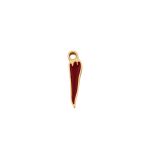 Pingente Pimenta Ouro 6 mm