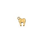Pingente Dente Ouro 12 mm