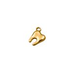 Pingente Dente Ouro 12 mm