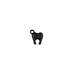 Pingente Dente Grafite 12 mm