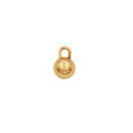 Pingente Bolinha Ouro 14 mm
