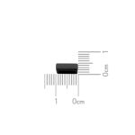 Passador Liso Grafite 8 mm