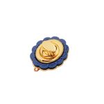 Fecho Trabalhado Ouro 37 mm