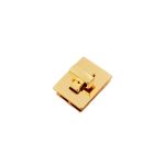 Fecho Liso Ouro 25 mm