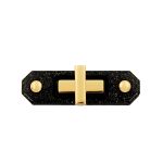 Fecho Longo Ouro 21 mm