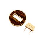 Fecho Redondo Ouro 54 mm