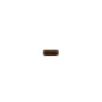 Passador Retangular Ouro V 8 mm