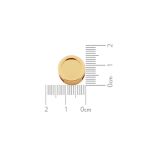 Passador Redondo Ouro 14 mm
