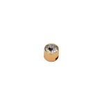 Passador Redondo Ouro 10 mm