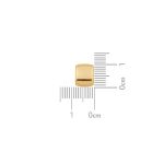 Passador Curvado Ouro 8 mm