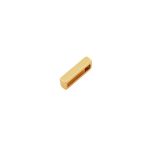 Passador Retangular Ouro 9 mm