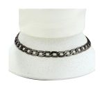 Choker Corrente Grafite