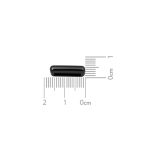 Passador Retangular  Grafite 4 mm