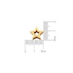 Passador Estrela Ouro 14 mm