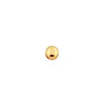 Passador Redondo Liso Ouro 10 mm