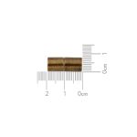 Fechamento Tubo Ouro V  8 mm