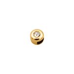 Passador Redondo Ouro 8 mm