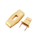 Fecho Retangular Ouro 21 mm