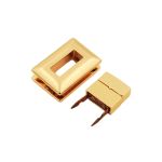 Fecho Retangular Ouro 20 mm